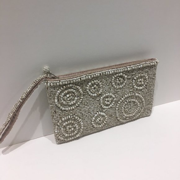 BEADED CLUTCH BAG WITH STRAP - Picture 5 of 14